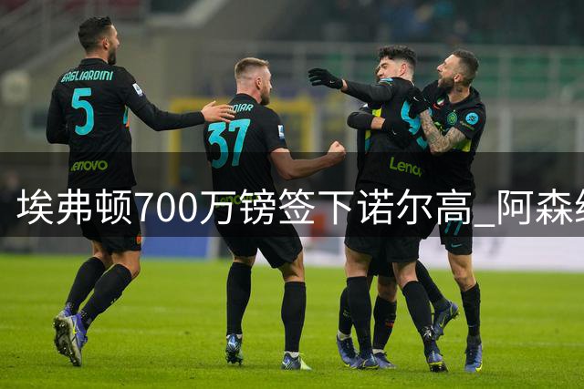 埃弗顿700万镑签下诺尔高 阿森纳中场洗牌接近完成